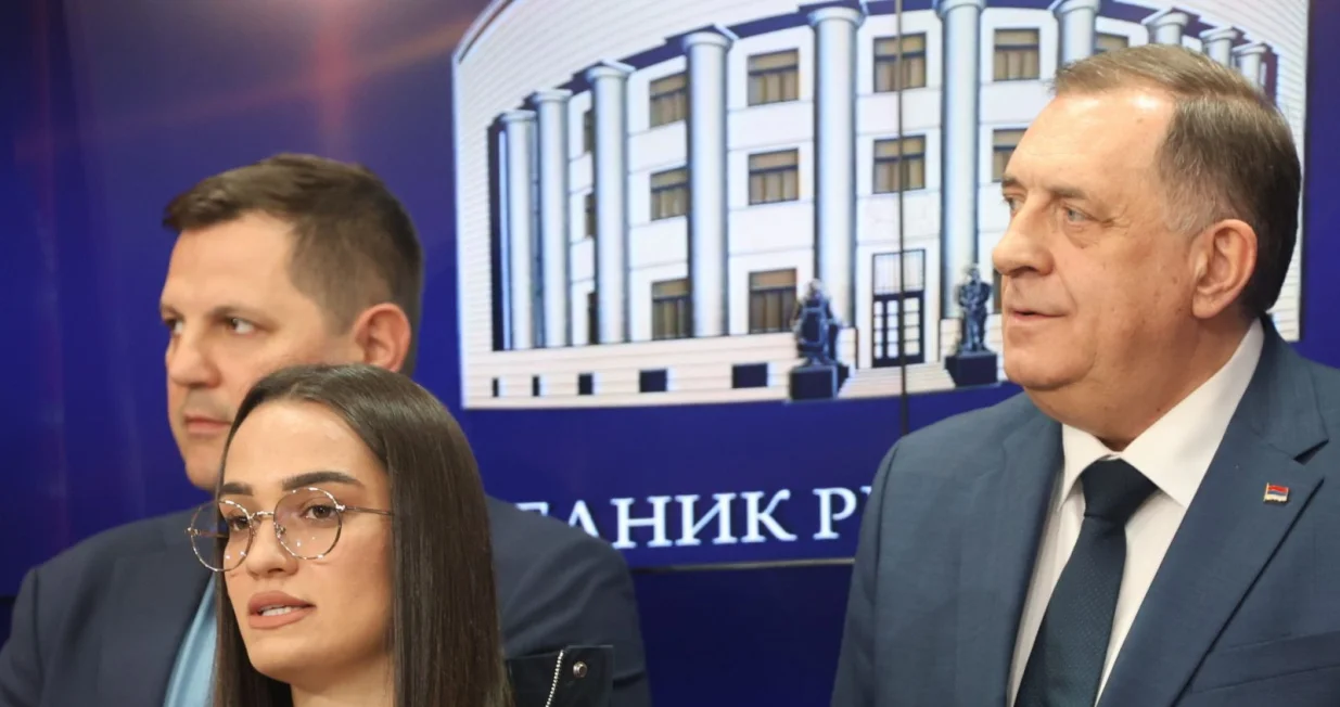 Sara Ćriković, Milorad Dodik, Nenad Borovčanin