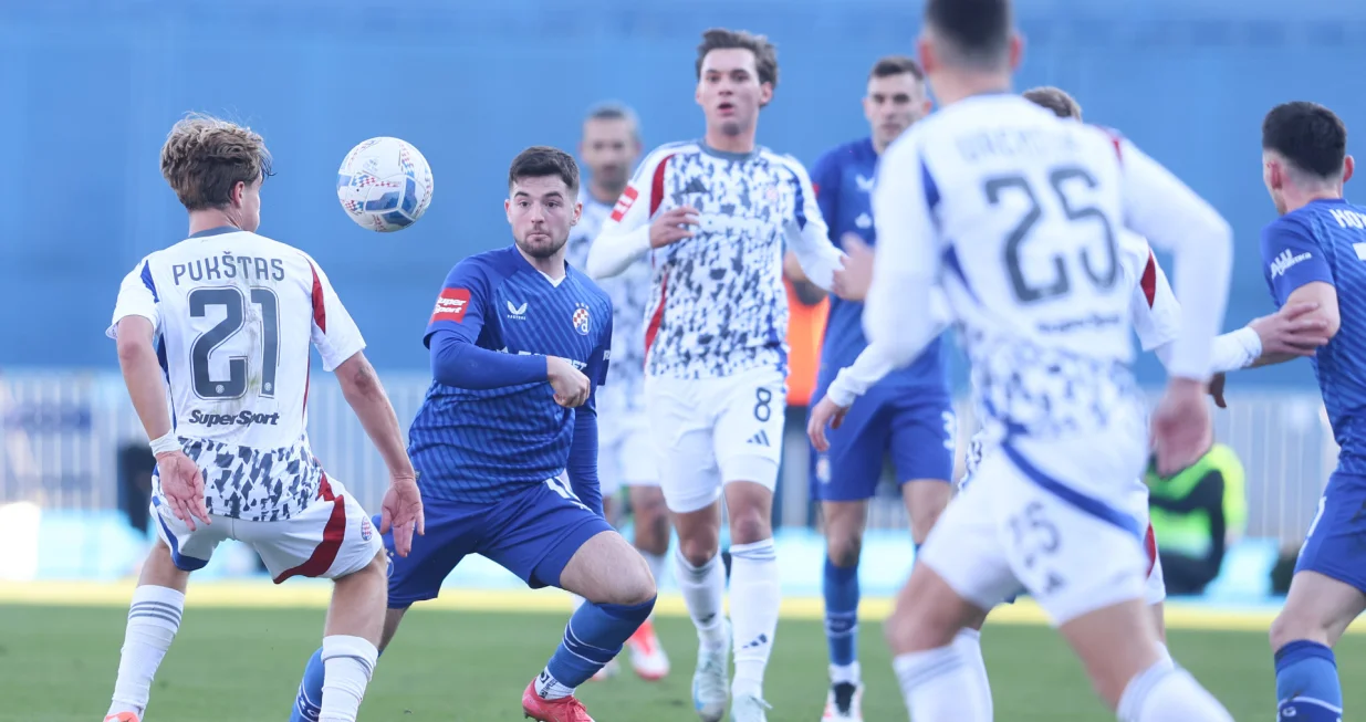 02.03.2025., Zagreb - SuperSport HNL, 24. kolo, GNK Dinamo - HNK Hajduk. Photo: Sanjin Strukic/PIXSELL