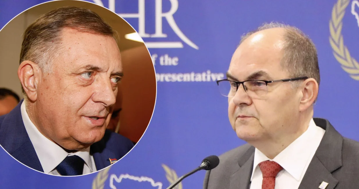 Milorad Dodik, christian schmidt,/Oslobođenje