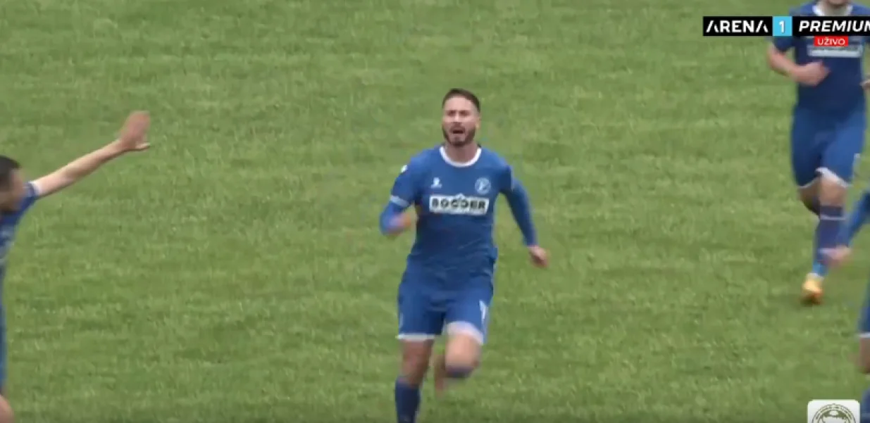 Slavlje Stefana Denkovića (FOTO: Screenshot/Arena Sport)