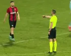 Gigović svira penal za goste (FOTO: Screenshot - Arena Sport)