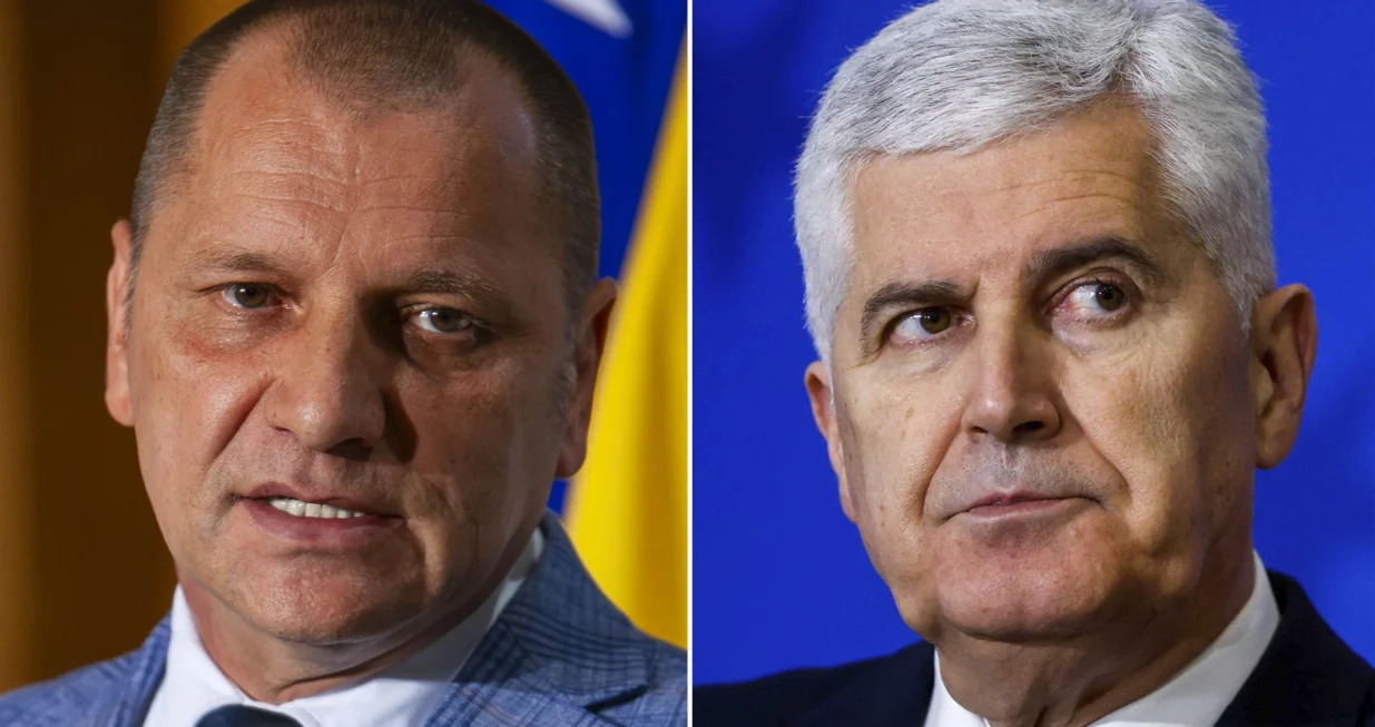 Zlatko Miletić i Dragan Čović/Oslobođenje