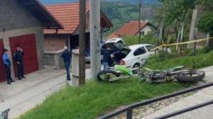 zenica mz gradišća nesreća, poginuo motorista 072info com/072info.com 