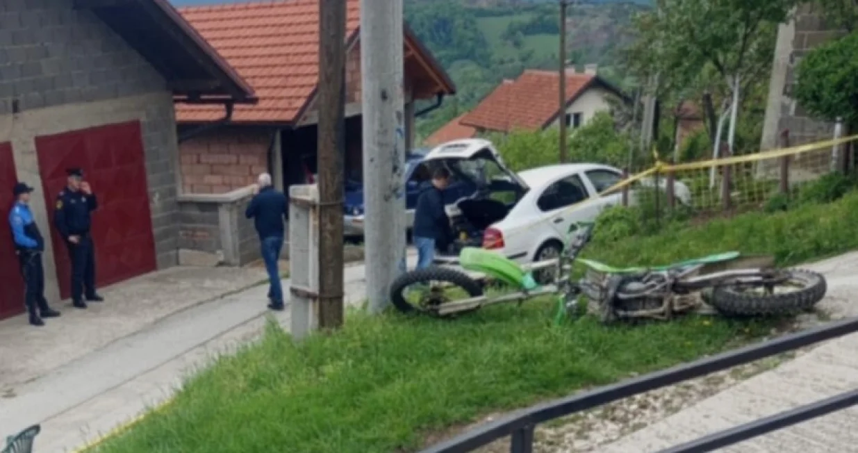 zenica mz gradišća nesreća, poginuo motorista 072info com/072info.com 