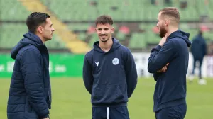 FK Željezničar stigao na stadion 