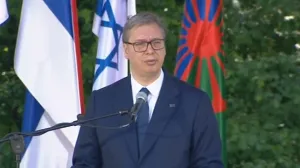 Aleksandar Vučić, donja gradina/Screenshot/Rtrs