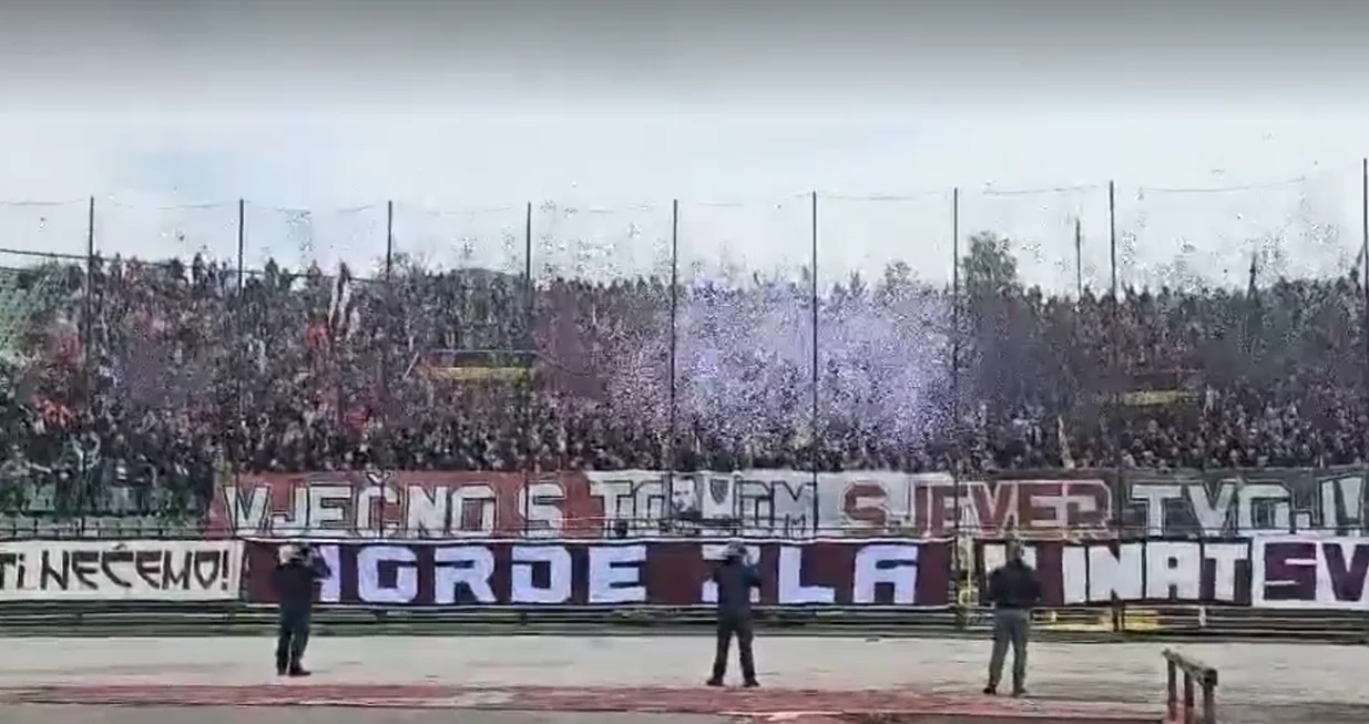 Koreografija navijača Sarajeva