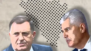 Milorad Dodik, Dragan Čović, vizual za kolumnu/Benjamin Krnić