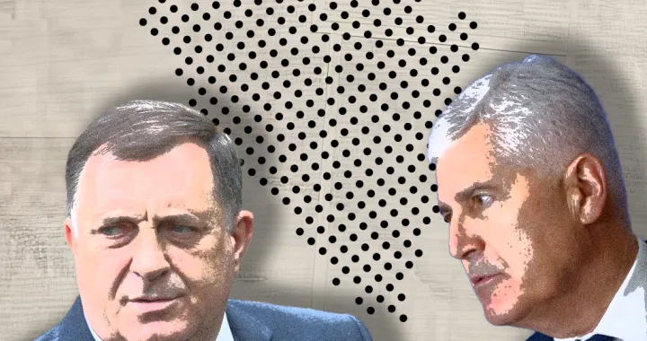 Milorad Dodik, Dragan Čović, vizual za kolumnu/Benjamin Krnić