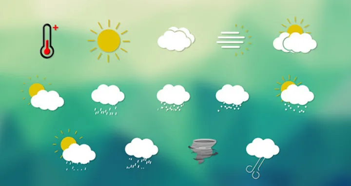 Vremenska prognoza/Ilustracija/Videohive/