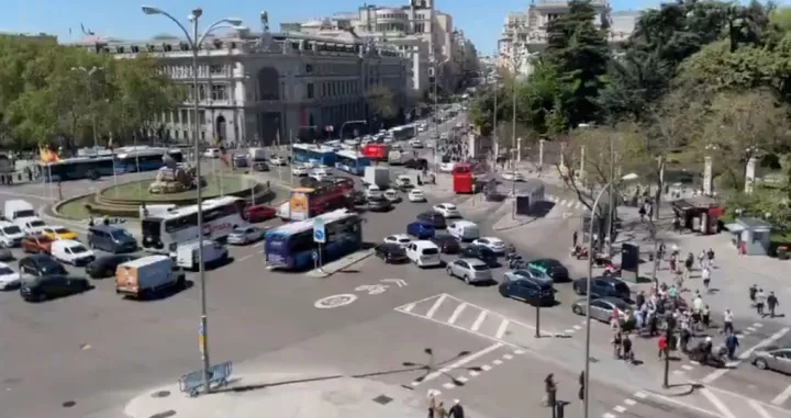 Saobraćajni kolaps u Španiji/