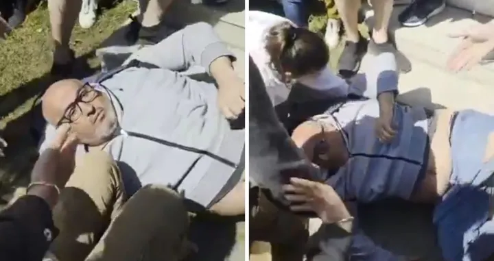 Patrik Drid među studentima/X