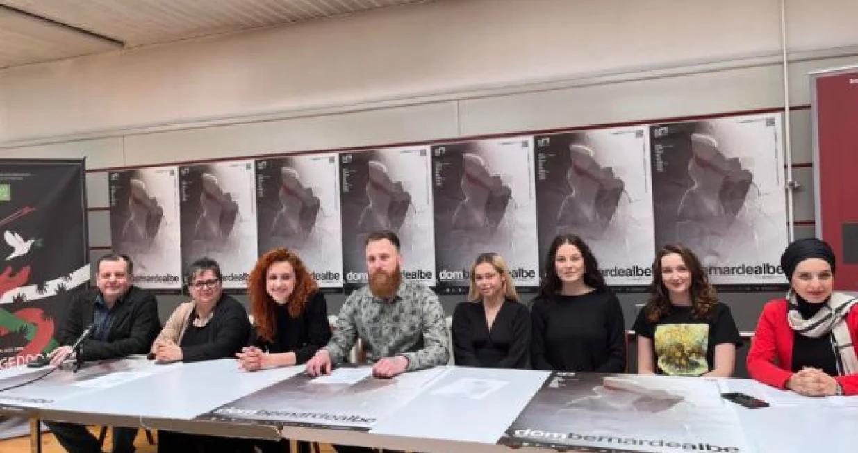 Sa press konferencije predstave "Dom Bernarde Albe"/