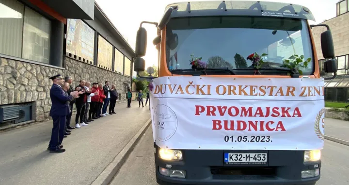 Prvomajska budnica u Zenici/Mirza Dajić