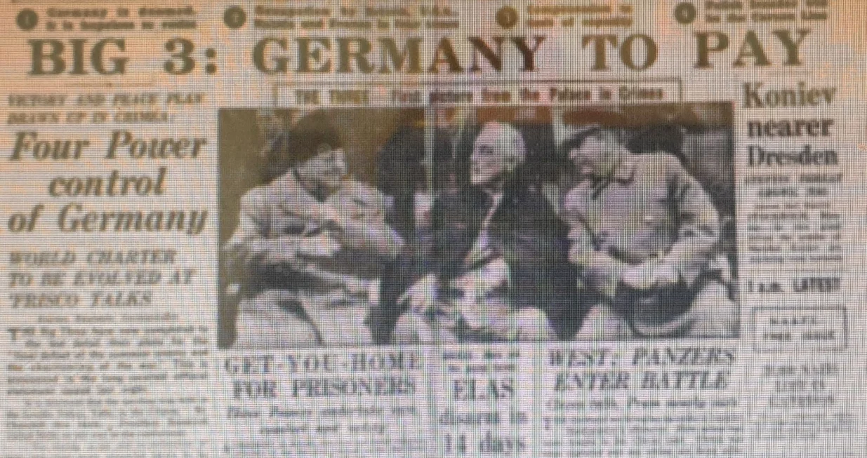 Trojica odlučuju o sudbini Njemačke/