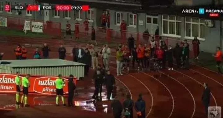 Prekid meča Sloboda - Posušje (FOTO: Screenshot/Arenasport)