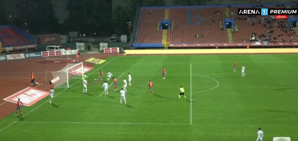 Kulašin za 2:1 (FOTO: Screenshot/Arena Sport)