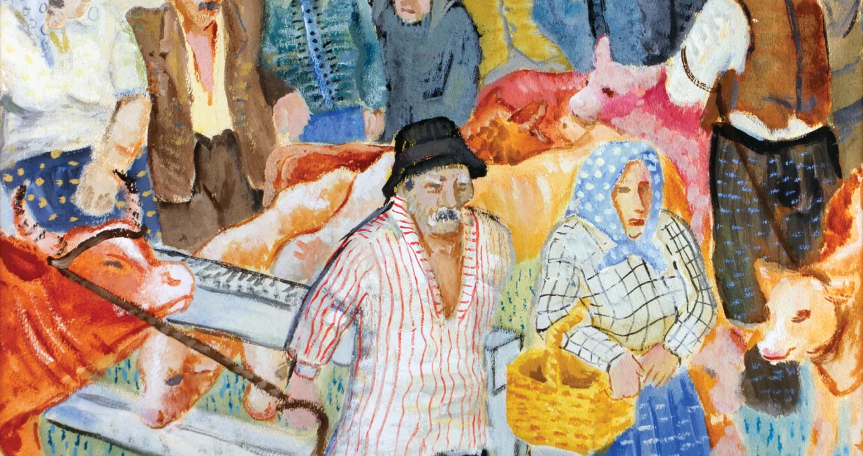 Marijan Detoni: "Na sajmu", 1930-35./