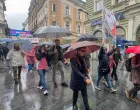 Protesti, Sarajevo, april 2025./Anadolija