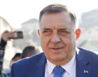 Milorad Dodik stigao na ročište, Sud BiH, Dodikove pristalice/Damir Deljo