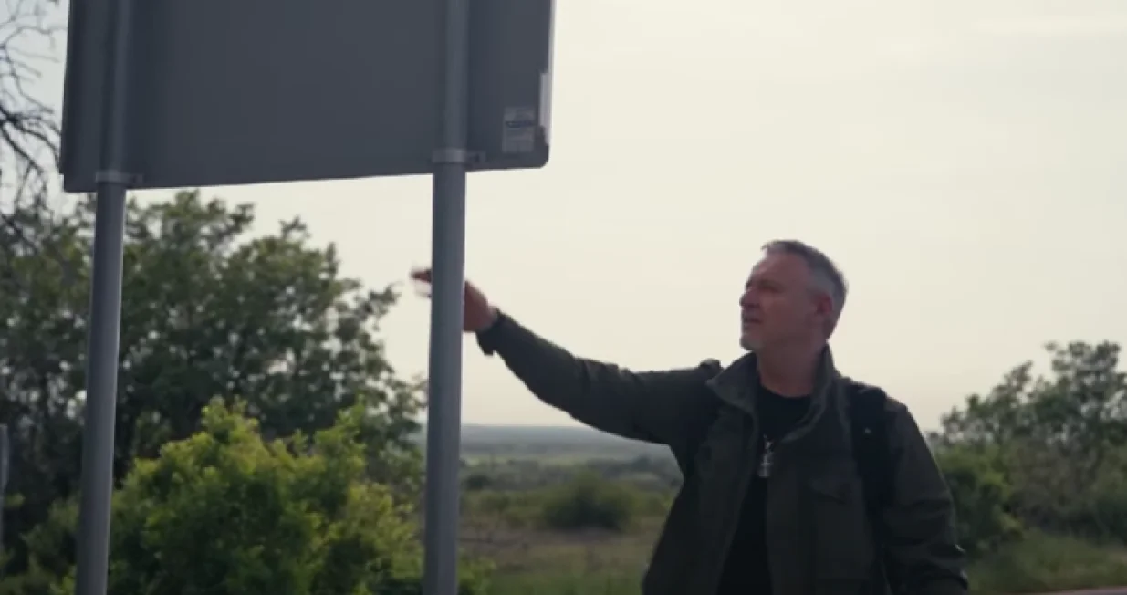 Marko Perković Thompson, isječak iz spota za pjesmu "Oluja"/Prtsc