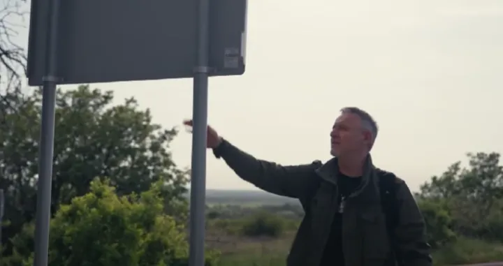 Marko Perković Thompson, isječak iz spota za pjesmu "Oluja"/Prtsc