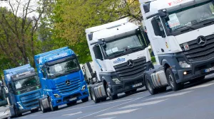 Protestna voznja kamiona prijevoznika i transportnog sektora/Damir Deljo @ Oslobodjenje