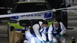 Forenzičari na mjestu pucnjave/ X/X