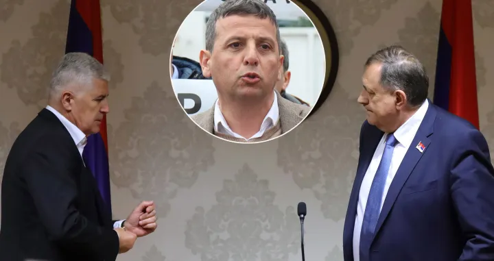 Dragan Čović, nebojša vukanović, milorad dodik/Lejla Sofradžija