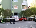 Police officers work near the scene where several people were injured after a series of loud bangs that indicated gunfire, according to police, at Vaksala Square in Uppsala, Sweden, April 29, 2025. TT News Agency/Fredrik Sandberg via REUTERS  ATTENTION EDITORS - THIS IMAGE WAS PROVIDED BY A THIRD PARTY. SWEDEN OUT. NO COMMERCIAL OR EDITORIAL SALES IN SWEDEN./Fredrik Sandberg/tt