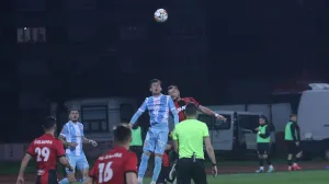 Detalj sa utakmice između Slobode i Posušja (FOTO: Sport1.ba)