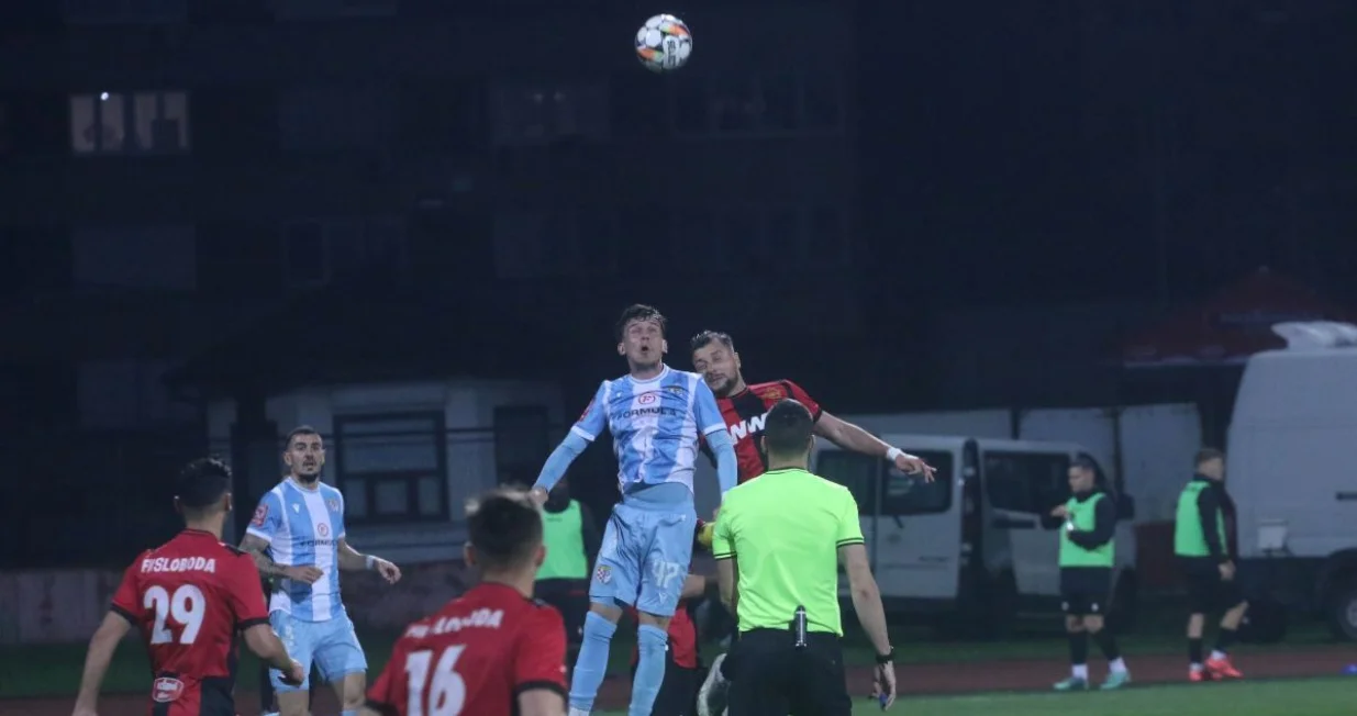 Detalj sa utakmice između Slobode i Posušja (FOTO: Sport1.ba)