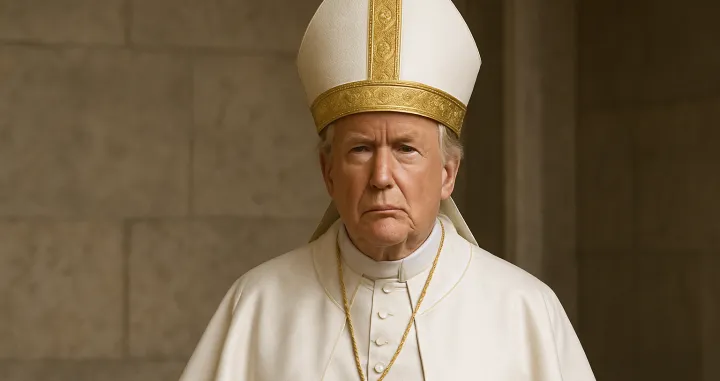Trump kao papa/Ilustracija napravljena uz pomoć vještačke inteligencije/