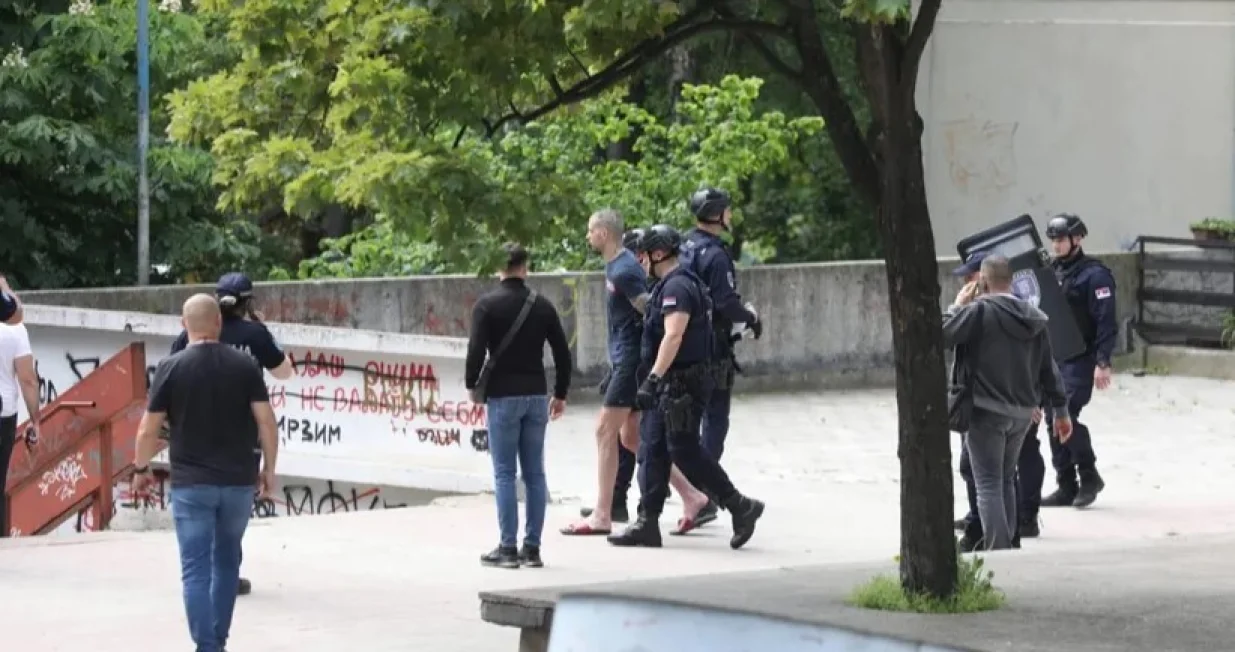 Policija bila na nogama/Nikola Tomić/Telegraf.rs/Nikola Tomić