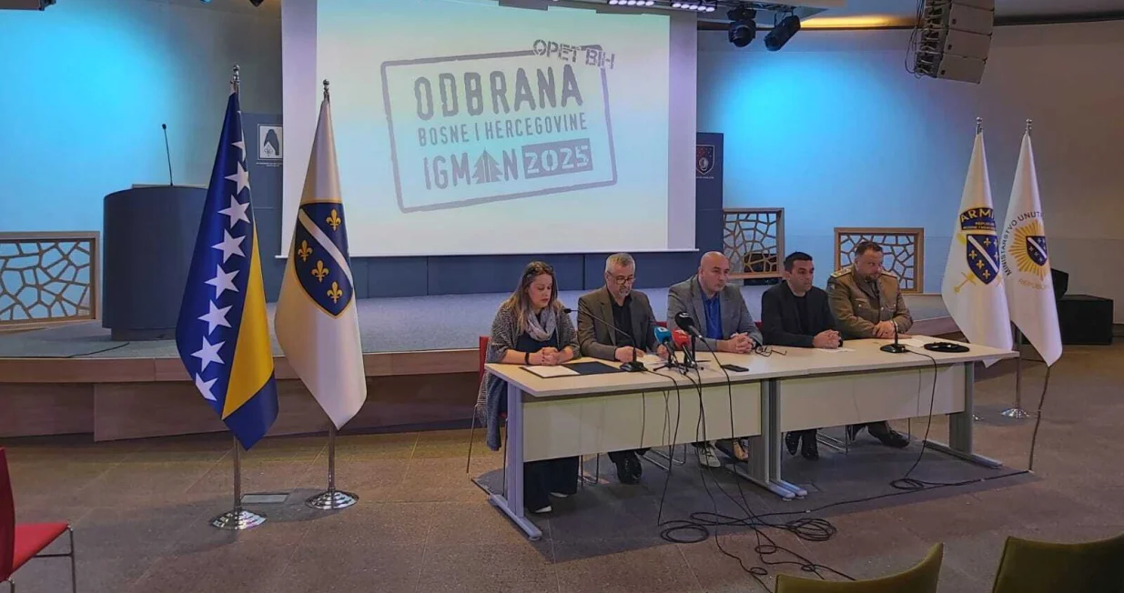 Otvorena je manifestacija "Odbrana Bosne i Hercegovine - Igman 2025 - od Dana nezavisnosti do Dana državnosti", Memorijalni centar Sarajevo//