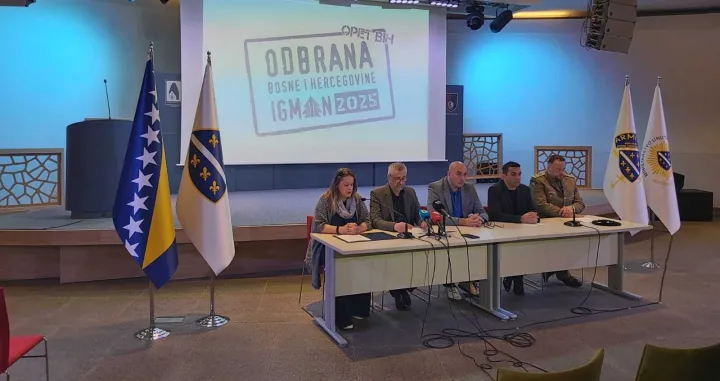 Otvorena je manifestacija "Odbrana Bosne i Hercegovine - Igman 2025 - od Dana nezavisnosti do Dana državnosti", Memorijalni centar Sarajevo//