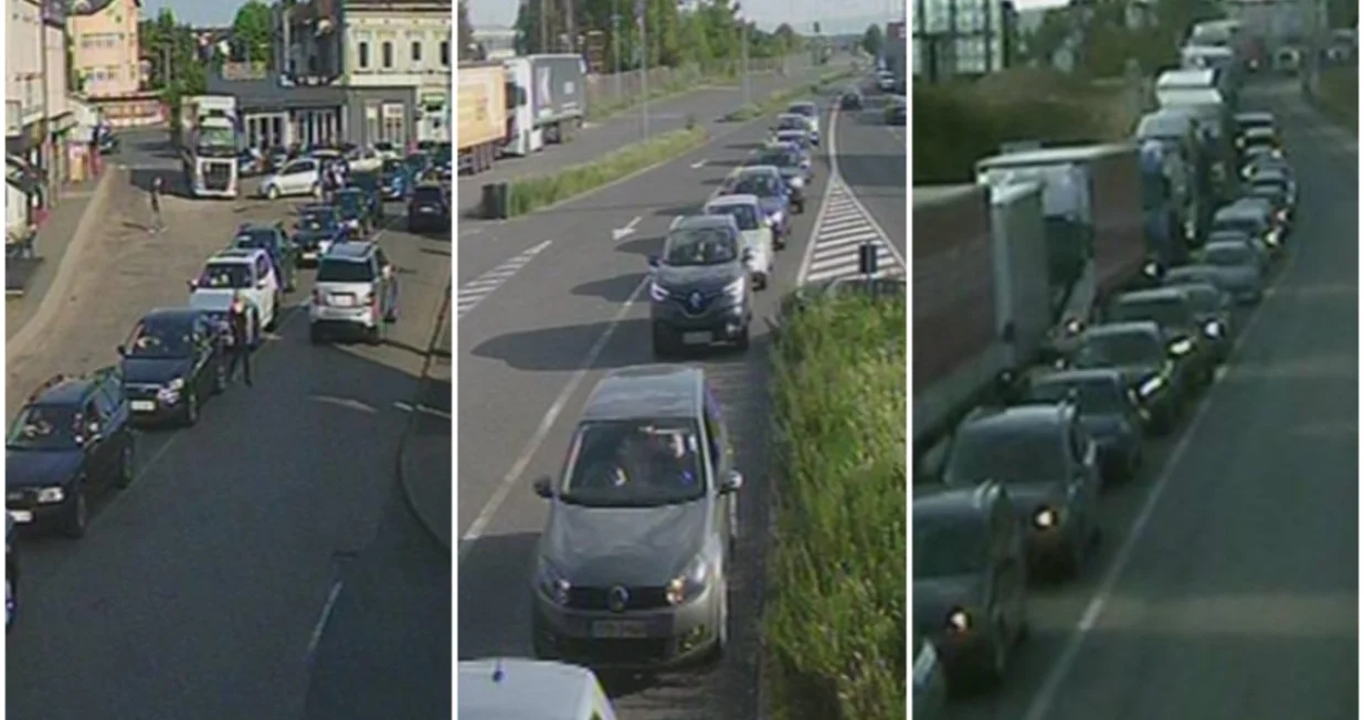 Kolone vozila/Printscreen/BIHAMK//