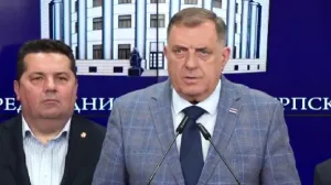 Milorad Dodik, predsjednik Republike Srpske, press konferencija/Printscreen