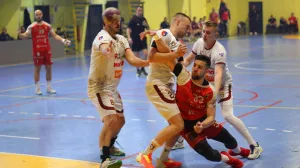 Detalj sa utakmice RK Krivaja - RK Bosna (FOTO: RK Krivaja)