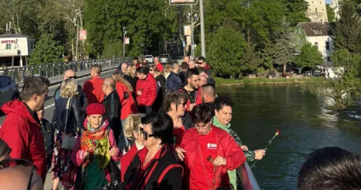 Prvomajski uranak u Bihaću//