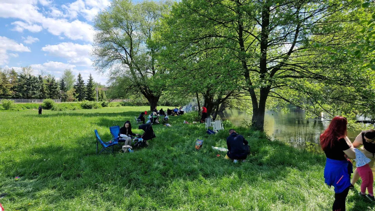 Prvi maj kod Rimskog mosta na Ilidži/Sanel Konjhodžić