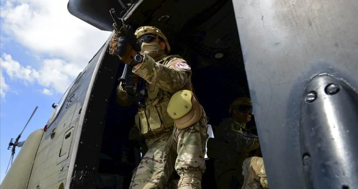 Pripadnik turskih specijalnih jedinica/