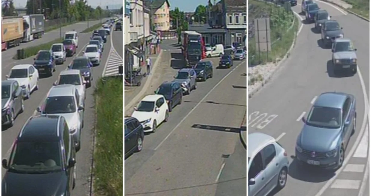 Gužve na više graničniih prelaza/Printscreen/BIHAMK//