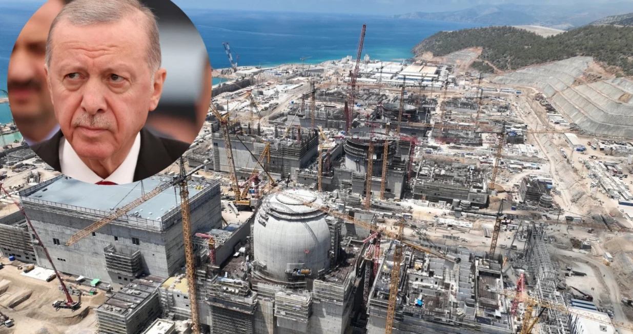 Akkuyu je prva turska nuklearna elektrana/