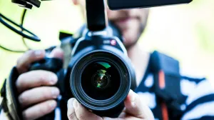 novinar, novinarstvo, kamera, aparat, istraživač, mediji/Terje Sollie