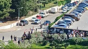 Tuča navijača Split 