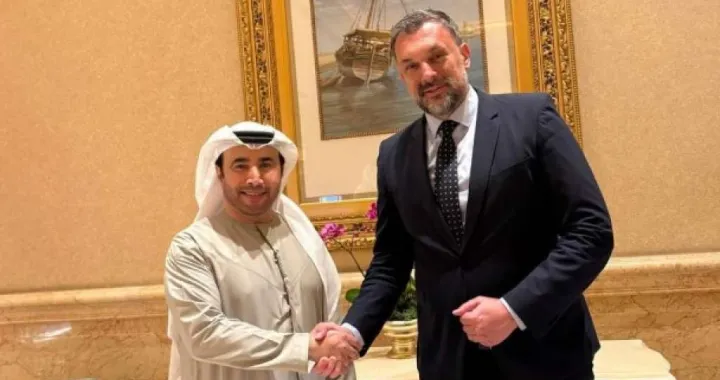 Konaković razgovarao sa predsjednikom Interpola Ahmedom Naserom Al-Raisijem//