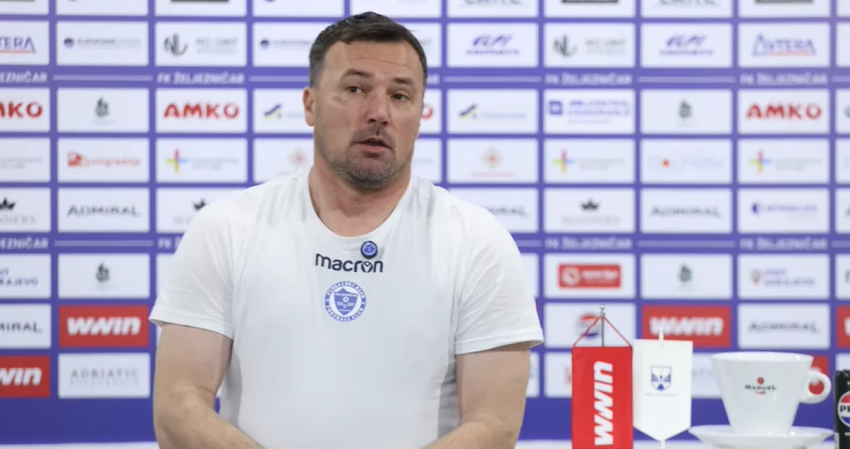 Denis Ćorić (FOTO: Screenshot/FK Željezničar)