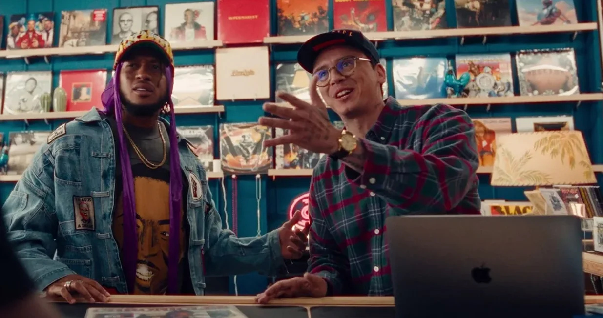 paradise records, film, logic, reper/Screenshot