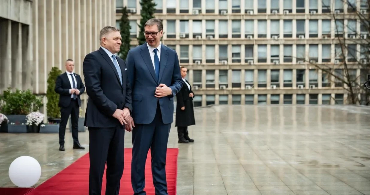 aleksandar vučić, robert fico/